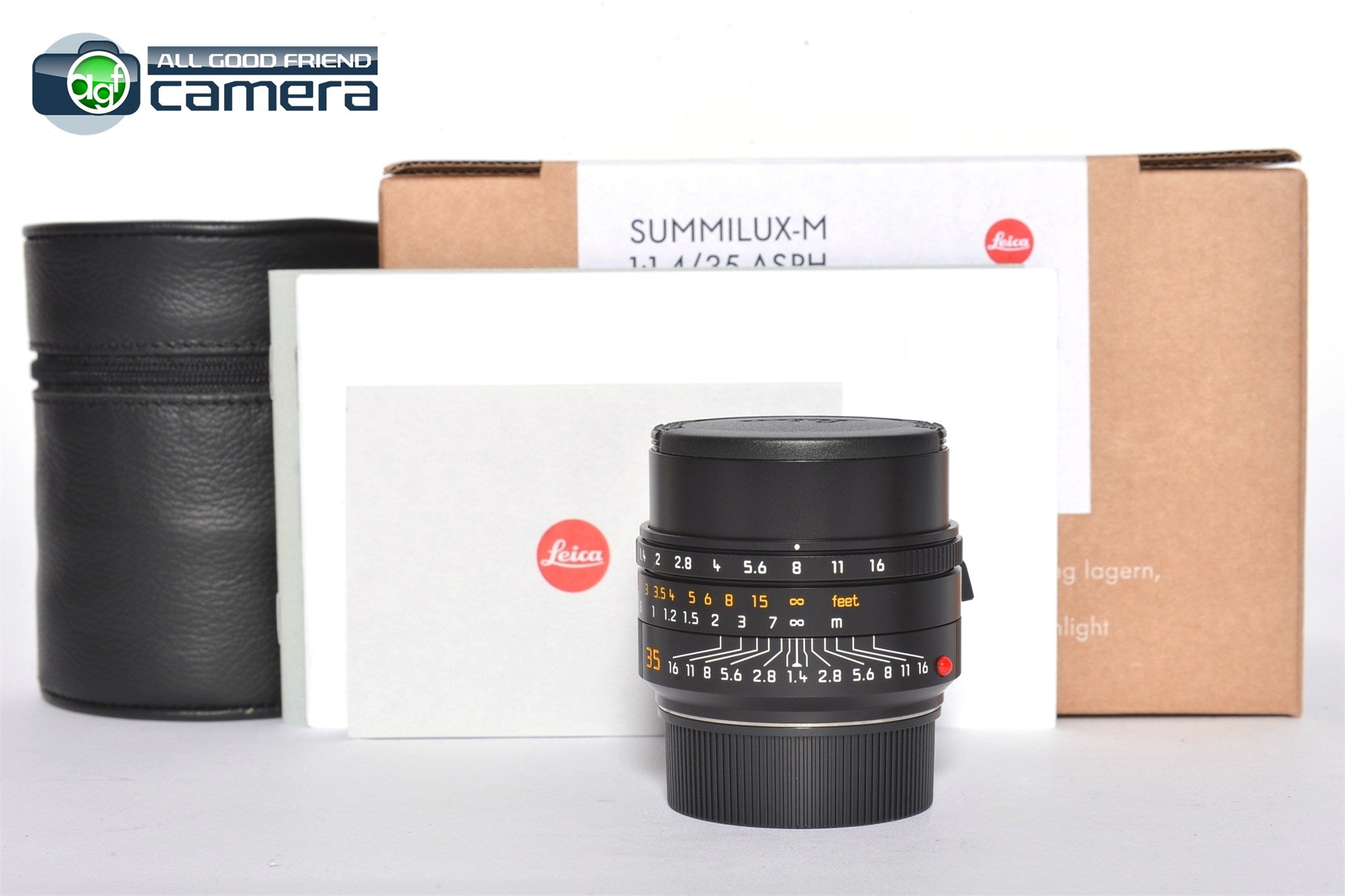 Leica Summilux-M 35mm F/1.4 ASPH. FLE II Lens Black 11726 *BRAND