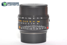 Load image into Gallery viewer, Leica Summilux-M 35mm F/1.4 ASPH. FLE II Lens Black 11726 *BRAND NEW*