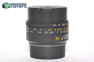 Leica Summilux-M 35mm F/1.4 ASPH. FLE II Lens Black 11726 *BRAND