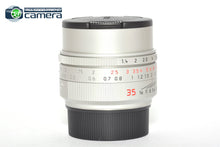 Load image into Gallery viewer, Leica Summilux-M 35mm F/1.4 ASPH. FLE II Lens Silver 11727 *BRAND NEW*