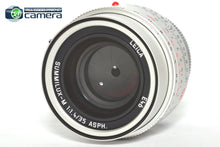 Load image into Gallery viewer, Leica Summilux-M 35mm F/1.4 ASPH. FLE II Lens Silver 11727 *BRAND NEW*