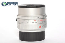 Load image into Gallery viewer, Leica Summilux-M 35mm F/1.4 ASPH. FLE II Lens Silver 11727 *EX+ in Box*