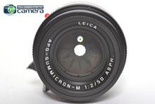 Load image into Gallery viewer, Leica APO-Summicron-M 50mm F/2 ASPH. Lens Black 11141 *MINT*
