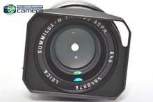 Load image into Gallery viewer, Leica Summilux-M 35mm F/1.4 ASPH. FLE Ver.1 6Bit Lens Black 11663 *EX+ in Box*