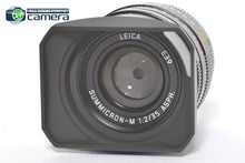 Load image into Gallery viewer, Leica Summicron-M 35mm F/2 ASPH. II Lens Black 11673 *BRAND NEW*