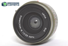 Load image into Gallery viewer, Leica Summicron-M 28mm F/2 ASPH. III Lens 'Safari' Edition 11149 *BRAND NEW*