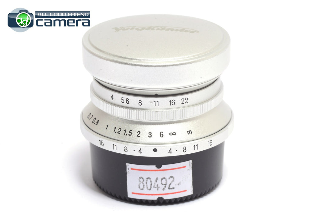 Voigtlander Snapshot-Skopar 25mm F/4 MC Lens Leica L39/LTM Screw