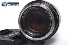Load image into Gallery viewer, Voigtlander Nokton Classic S.C 35mm F/1.4 VM Lens Leica M-Mount *EX+*