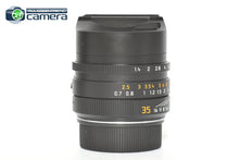 Load image into Gallery viewer, Leica Summilux-M 35mm F/1.4 ASPH. FLE Ver.1 6Bit Lens Black 11663 *MINT- in Box*