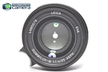 Load image into Gallery viewer, Leica Summilux-M 35mm F/1.4 ASPH. FLE II Lens Black 11726 *MINT in Box*