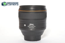 Load image into Gallery viewer, Nikon AF-S Nikkor 85mm F/1.4 G Lens *MINT- in Box*