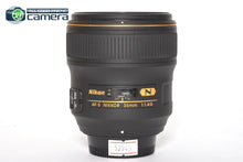 Load image into Gallery viewer, Nikon AF-S Nikkor 35mm F/1.4 G Lens *MINT*