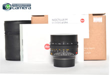 Load image into Gallery viewer, Leica Noctilux-M 35mm F/1.2 ASPH. Lens Black 11635 *MINT in Box*