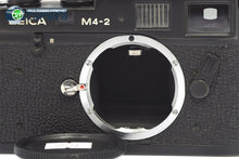 Load image into Gallery viewer, Leica M4-2 Film Rangefinder Camera Black *EX*