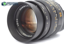 Load image into Gallery viewer, Leica Summilux-M 50mm F/1.4 E46 Lens Pre-ASPH. Black