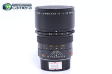 Load image into Gallery viewer, Leica APO-Summicron-M 90mm F/2 ASPH. Lens non-6Bit Black 11884