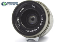 Load image into Gallery viewer, Leica Summicron-M 28mm F/2 ASPH. III Lens 'Safari' Edition 11149 *MINT- in Box*