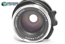 Load image into Gallery viewer, Voigtlander Nokton Classic 40mm F/1.4 Lens Leica M-Mount