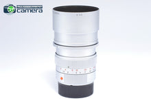 Load image into Gallery viewer, Leica APO-Summicron-M 90mm F/2 ASPH. Lens 6Bit Silver Chrome 11885 *EX+*