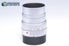 Load image into Gallery viewer, Leica Summicron-M 50mm F/2 E39 Lens 11816 Silver/Chrome Ver.5 *MINT-*