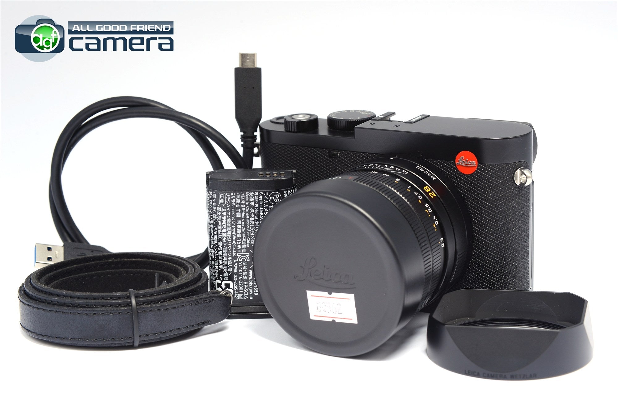 Leica Q3 28 Digital Camera Black 19080 w/Summilux 28mm F/1.7 Lens