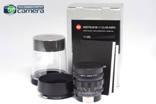 Load image into Gallery viewer, Leica Noctilux-M 50mm F/1.2 ASPH. Lens Black 11686 *MINT- in Box*