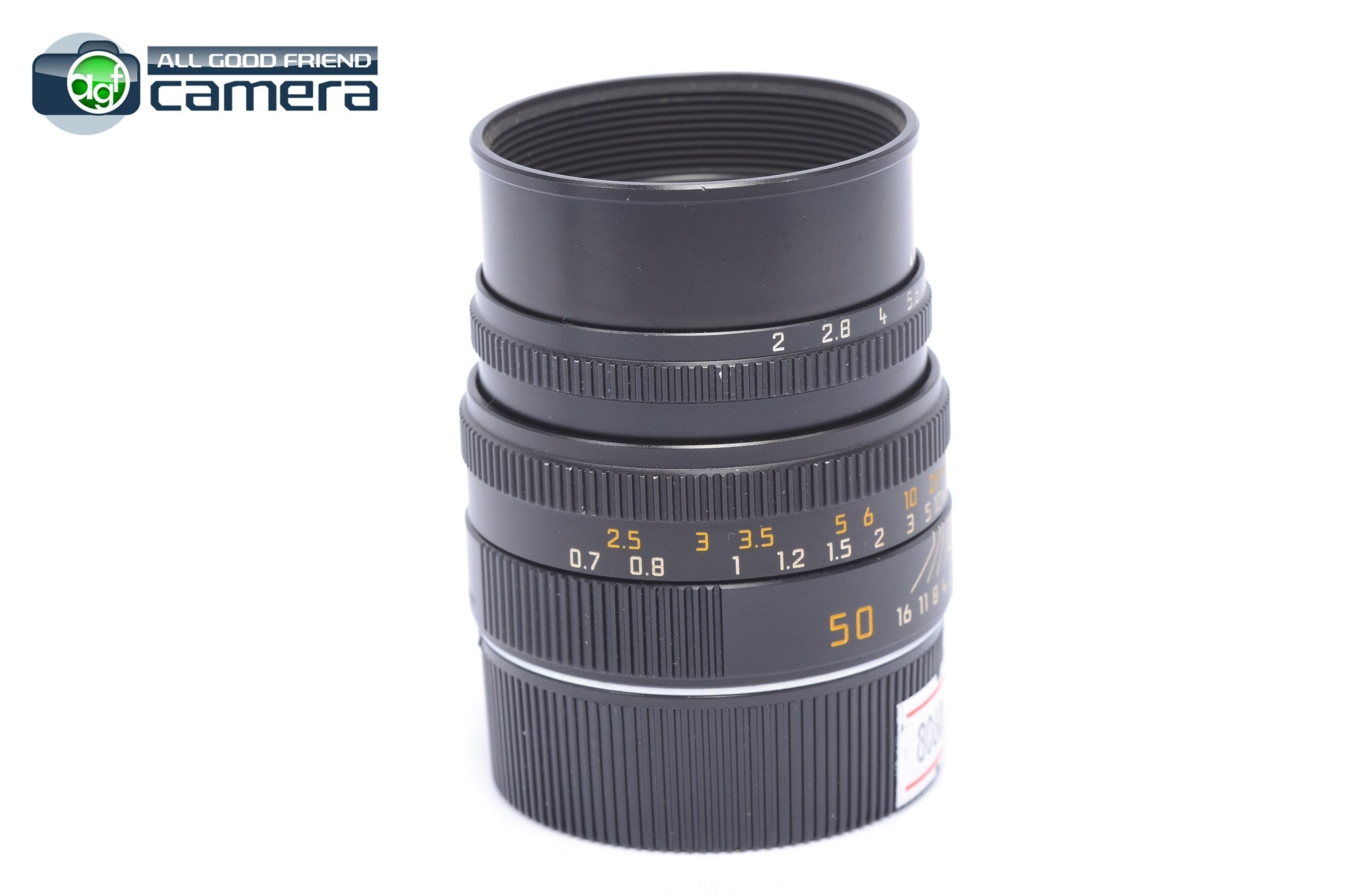 Leica Summicron-M 50mm F/2 Lens non-6Bit Black 11826 *EX* – AGFCamera