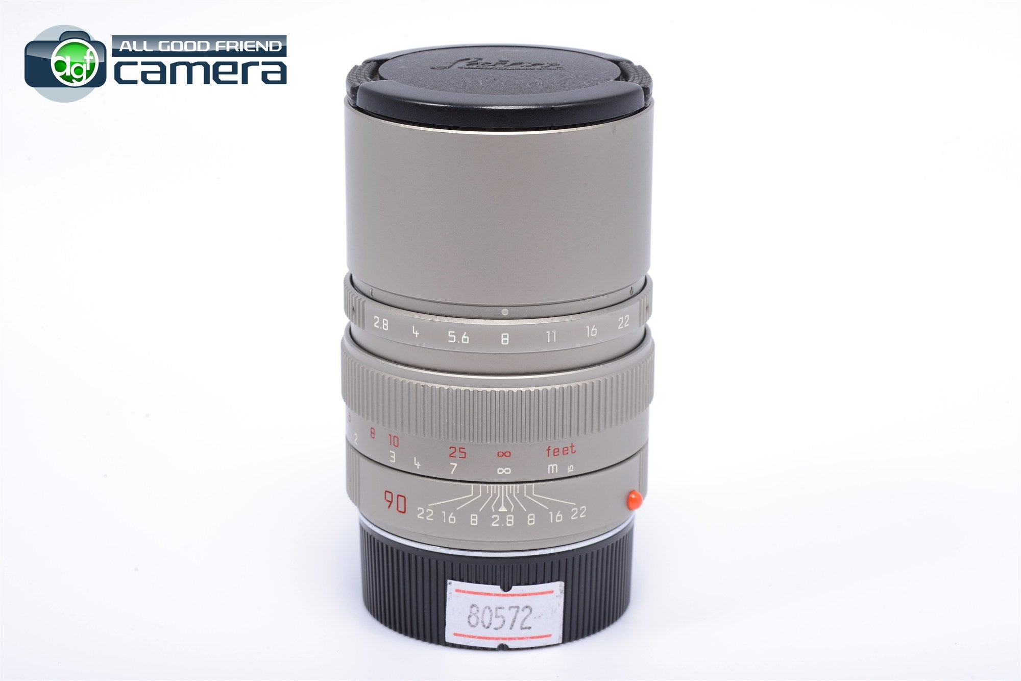 Leica ELMARIT-M 90mm F2.8 E46 シルバー Leica Elmarit-M 90mm/F2.8 E46 Ver.II V2 Silver Lens Yr.1996