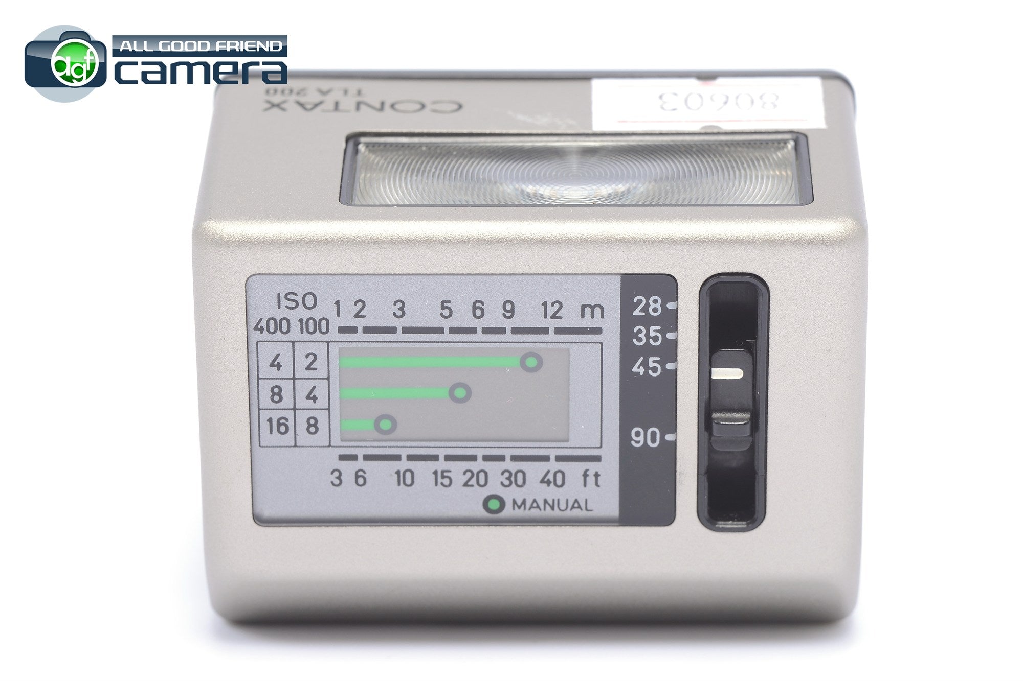 【極美品】CONTAX TLA200 Silver G1 G2 Tested Contax TLA 200 Flash Unit Titanium Silver for G1 G2 Cameras *MINT