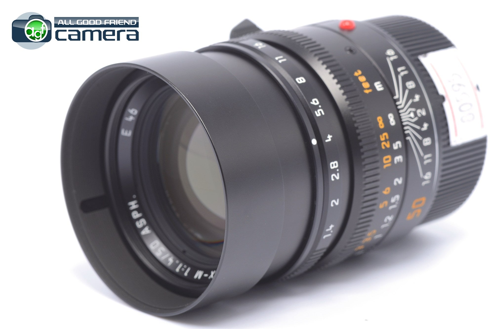 Leica Summilux-M 50mm F/1.4 ASPH. Lens Black Anodized 11891 *MINT