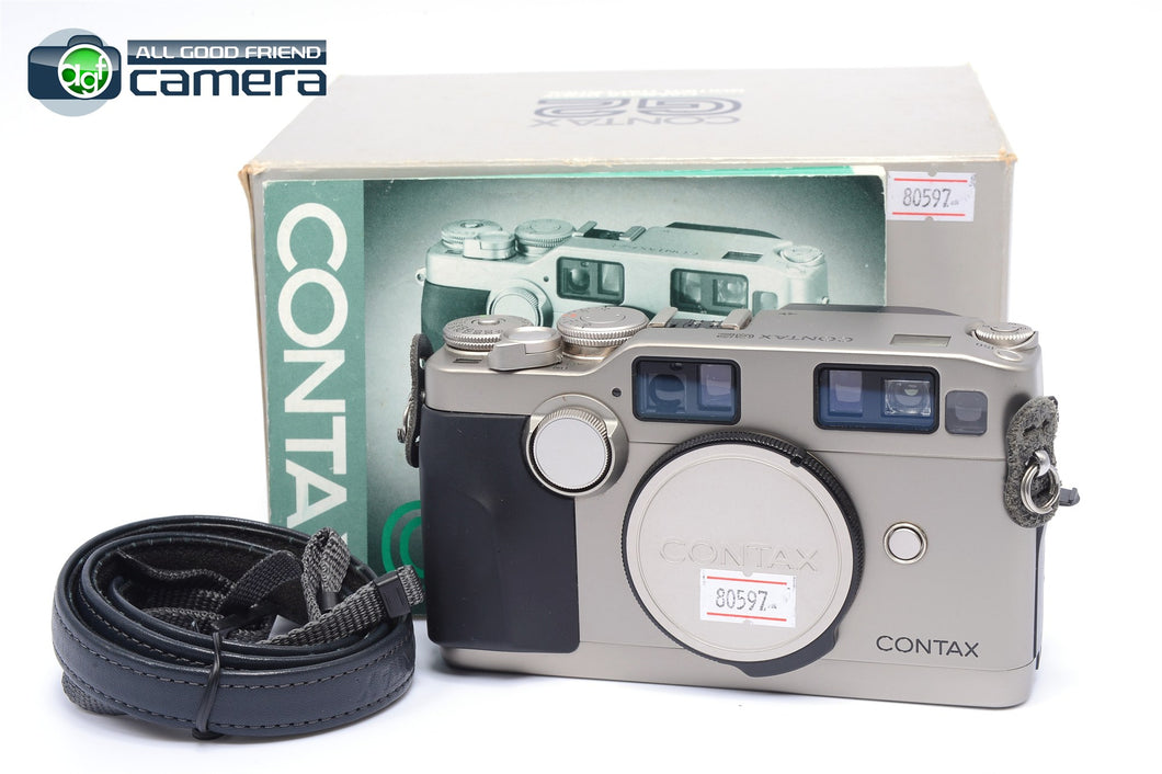 Contax G2 Film Rangefinder Camera Titanium Silver *MINT- in Box Contax G2 Film Rangefinder Camera Titanium Silver *MINT- in Box