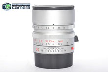 Load image into Gallery viewer, Leica Summilux-M 50mm F/1.4 ASPH. Lens Silver Anodized 11892 *EX+ in Box*
