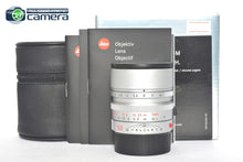 Load image into Gallery viewer, Leica Summilux-M 50mm F/1.4 ASPH. Lens Silver Anodized 11892 *MINT- in Box*