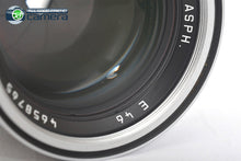 Load image into Gallery viewer, Leica Summilux-M 50mm F/1.4 ASPH. Lens Silver Anodized 11892 *MINT- in Box*
