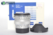 Load image into Gallery viewer, Zeiss Distagon 18mm F/4 ZM T* Lens Silver Leica M-Mount *MINT in Box*