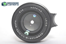 Load image into Gallery viewer, Leica Summilux-M 35mm F/1.4 ASPH. FLE 6Bit Lens Black 11663 *EX+*