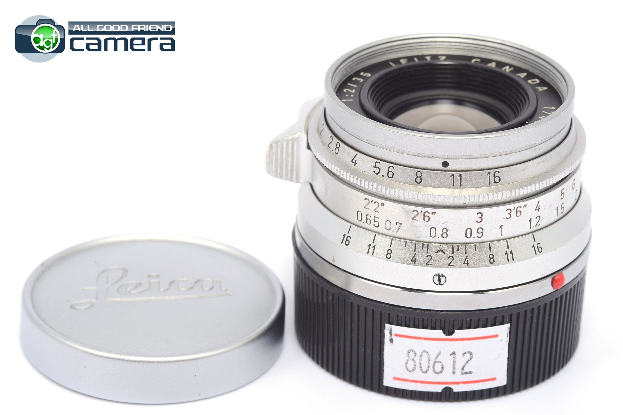 Leica Summicron M 35mm F/2 Lens 8 Elements Ver.1 0.65m Close Focus