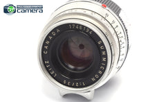 Load image into Gallery viewer, Leica Summicron M 35mm F/2 Lens 8 Elements Ver.1 0.65m Close Focus