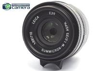 Load image into Gallery viewer, Leica Summicron-M 35mm F/2 ASPH. II Lens Black 11673 *EX+ in Box*