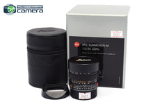 Load image into Gallery viewer, Leica APO-Summicron-M 35mm F/2 ASPH. Lens Black 11699 *EX+ in Box*