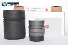 Load image into Gallery viewer, Leica APO-Summicron-M 50mm F/2 ASPH. *Metal Gray* Lens 11160 *BRAND NEW*