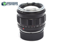 Load image into Gallery viewer, Voigtlander Nokton 50mm F/1.2 II VM Lens Black Leica M-Mount *MINT*