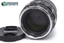 Load image into Gallery viewer, Voigtlander Nokton 50mm F/1.2 II VM Lens Black Leica M-Mount *MINT*