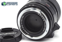 Load image into Gallery viewer, Voigtlander Nokton 35mm F/1.5 II VM Lens Black Leica M-Mount *MINT*