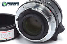 Load image into Gallery viewer, Voigtlander Nokton 35mm F/1.5 II VM Lens Black Leica M-Mount *MINT*