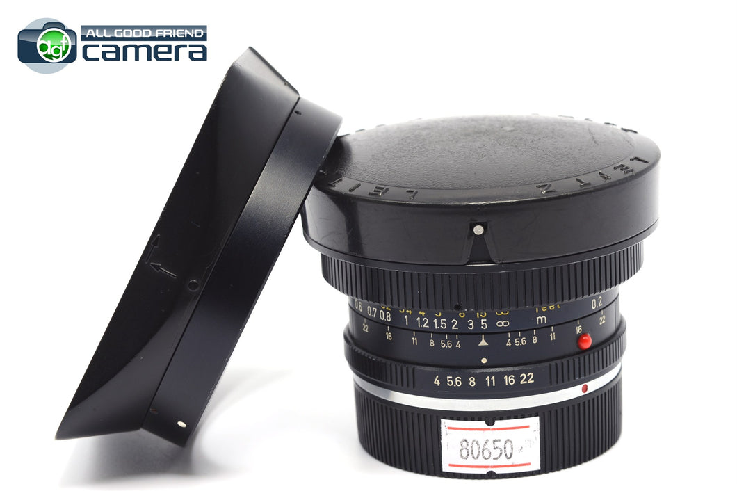 Leica Super-Angulon-R 21mm F/4 Lens 3CAM Late – AGFCamera