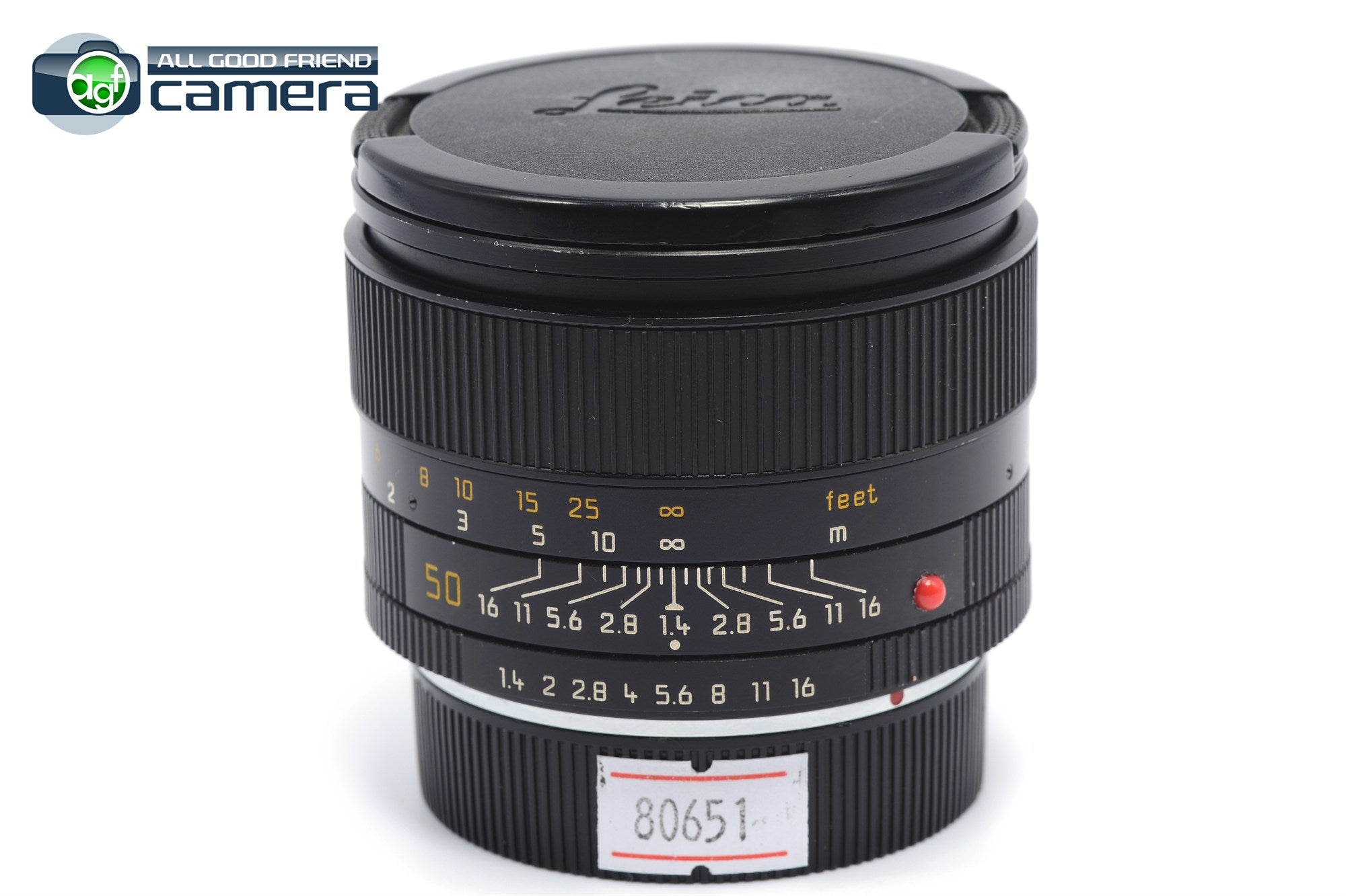 Leica Summilux-R 50mm F/1.4 E60 ROM Lens *EX* – AGFCamera