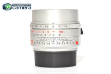 Load image into Gallery viewer, Leica Summilux-M 35mm F/1.4 ASPH. FLE II Lens Silver 11727 *MINT in Box*