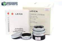 Load image into Gallery viewer, Leica Elmar-M 50mm F/2.8 E39 Lens Silver Chrome 11823 *MINT in Box*