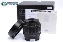 Load image into Gallery viewer, Voigtlander Nokton 50mm F/1.0 Lens Black Nikon Z-Mount *MINT- in Box*